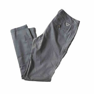 Columbia Harborside Straight Leg Chino Pants Womens Size 8 PFG Pockets Gray EEUC